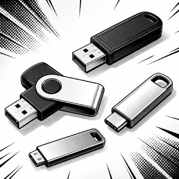 PENDRIVE (colloquially: Pen Drive) - what are they and what types are there?