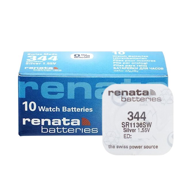 Bateria srebrowa Renata 344