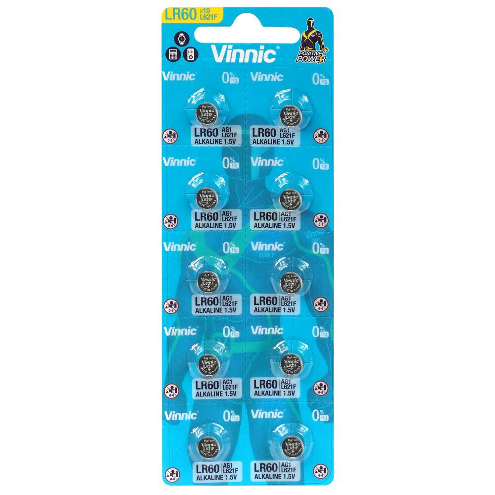 Baterie alkaliczne Vinnic AG1