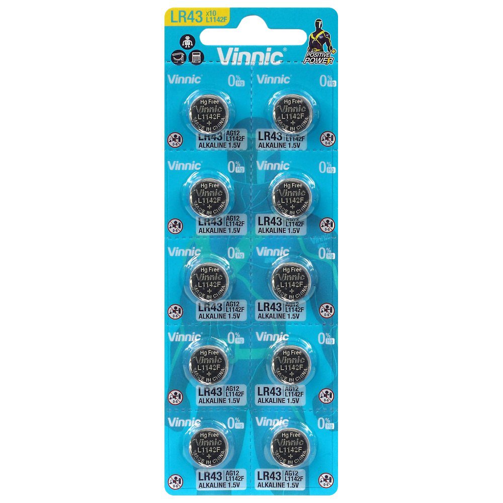Baterie alkaliczne Vinnic AG12