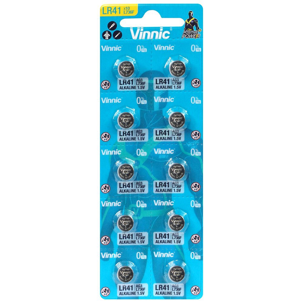 Baterie alkaliczne Vinnic AG3