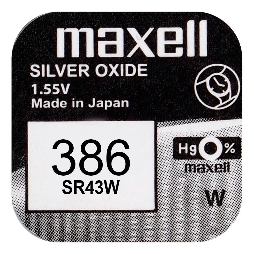 Bateria srebrowa Maxell 301