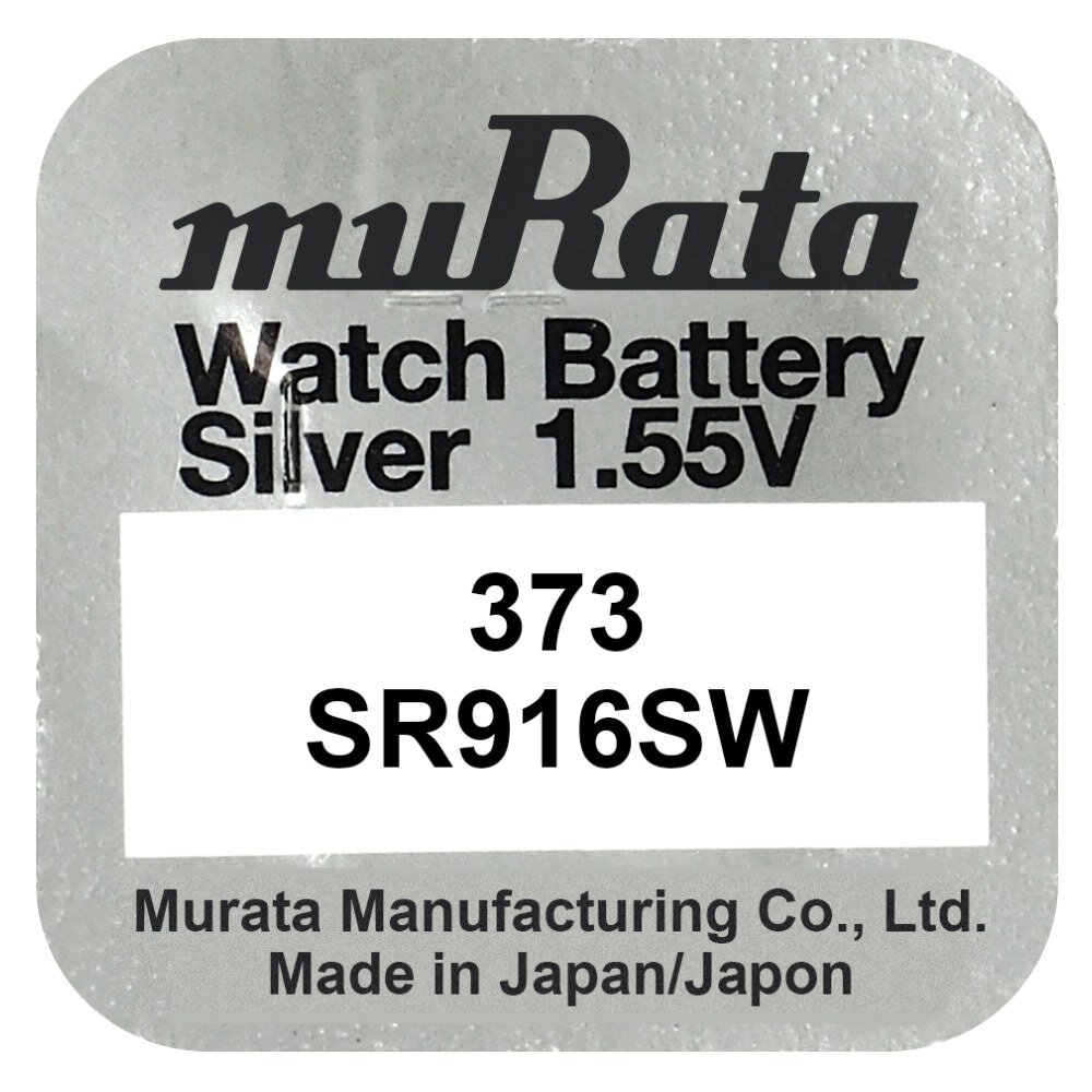 Bateria srebrowa Murata 373
