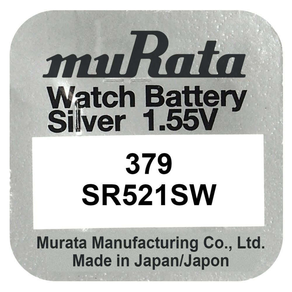 Bateria srebrowa Murata 379