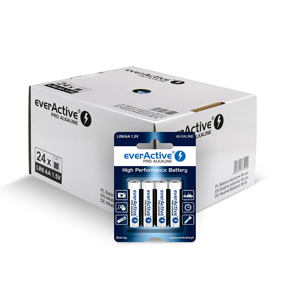 Bateria everActive PRO Alkaline Bateria everActive PRO Alkaline