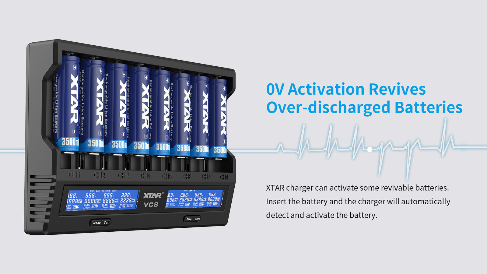 0V Activation in Xtar VC8 chargers 0V Activation in Xtar VC8 chargers