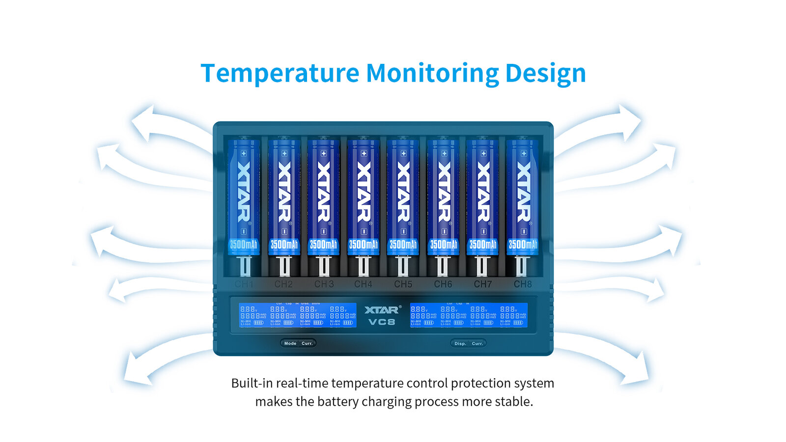 Xtar charger - design Xtar charger - design