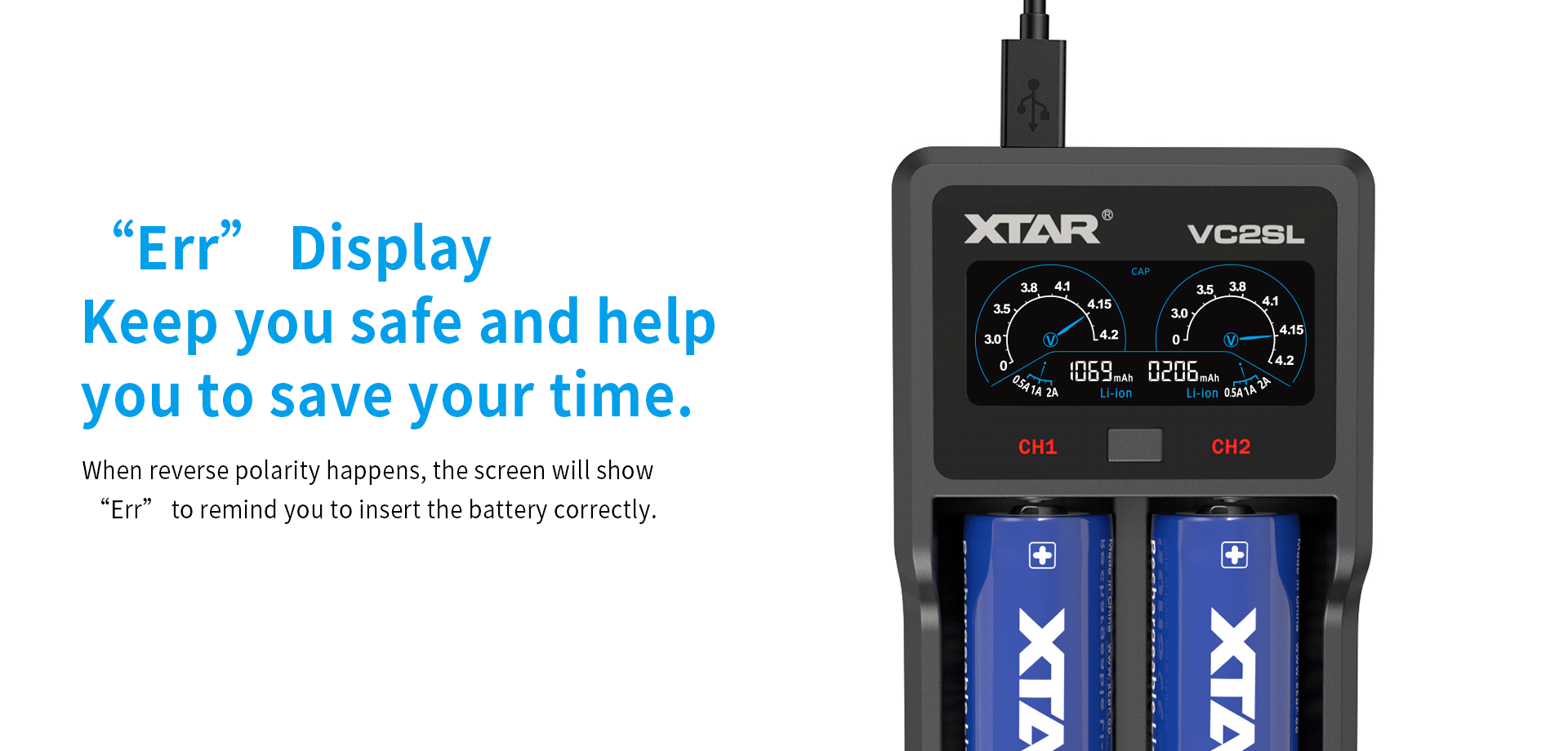 Safe charging process Safe charging process