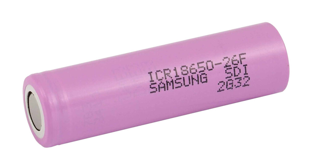 Akumulator 18650 Li-ion Samsung ICR18650-26F 2600mAh - online store ...
