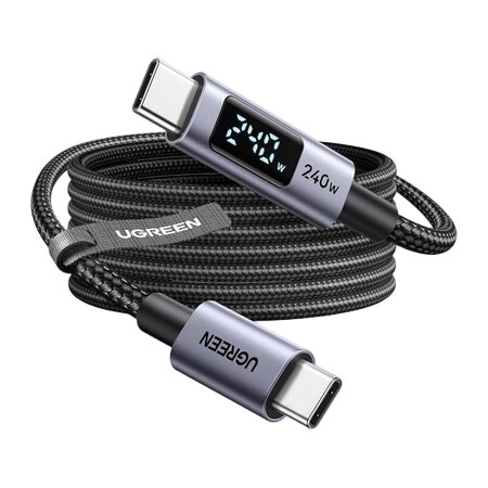 Кабель USB-C PD 240W UGREEN L530 65867 2м Кабель USB-C PD 240W UGREEN L530 65867 2м