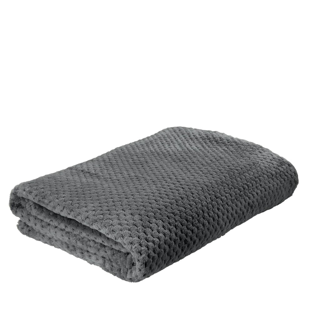 NOAH rice grain blanket gray 150x200 cm NOAH rice grain blanket gray 150x200 cm