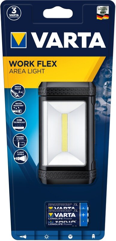 Varta WORK FLEX AREA LIGHT 17648 LED flashlight Varta WORK FLEX AREA LIGHT 17648 LED flashlight