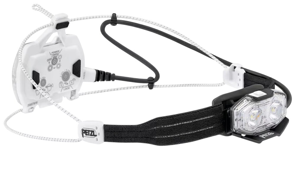 linterna frontal Petzl Nao LT E106AA00 blanco y negro linterna frontal Petzl Nao LT E106AA00 blanco y negro