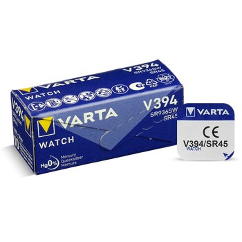 1 x bateria srebrowa (zegarkowa) 394 VARTA (SR936SW) Bat. 1 x bateria srebrowa (zegarkowa) 394 VARTA (SR936SW) Bat.