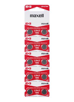 10 x Maxell G12 / AG12 / LR43 / LR1142 / 186 Mini Alkaline Battery