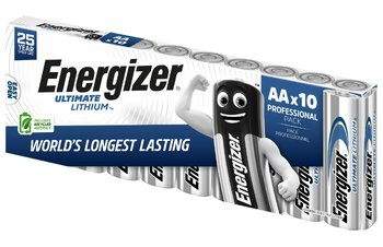 10 x Energizer L91 Ultimate Lithium R6 AA photo Lithium battery 10 x Energizer L91 Ultimate Lithium R6 AA photo Lithium battery