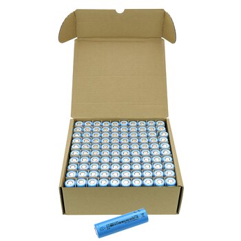 100x EVE ICR18650-26V li-ion Battery 18650 - bulk packaging