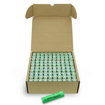100x EVE INR18650-25P li-ion 18650 Battery - bulk packaging