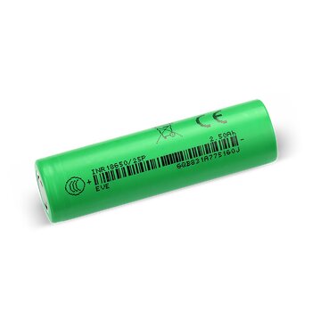 100x EVE INR18650-25P li-ion 18650 Battery - bulk packaging