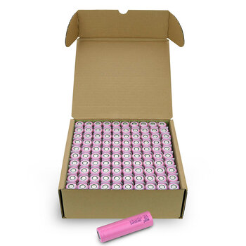 100x 18650 Li-ion battery Samsung INR18650-35E 3500mAh - multipack