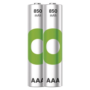 2 x rechargeable AAA / R03 Ni-MH GP ReCyko 850mAh rechargeable batteries