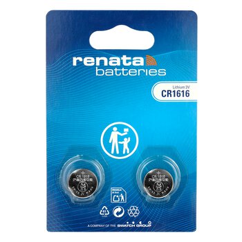 2 x batterie lithium Renata SC CR1616 2 x batterie lithium Renata SC CR1616