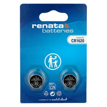2 x Renata SC CR1620 lithium battery (blister)