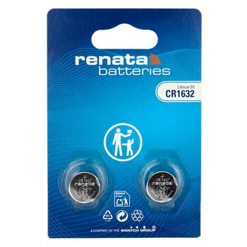 2 x Renata SC CR1632 Lithium-Batterie 2 x Renata SC CR1632 Lithium-Batterie