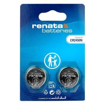 2 x Renata SC CR2450N Lithium Battery