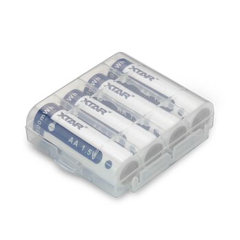 Xtar R6 / AA 1.5V Li-ion 2000mAh battery with protection - 4 pieces