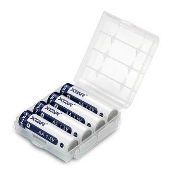 Xtar R6 / AA 1.5V Li-ion 2000mAh battery with protection - 4 pieces