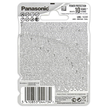 6 x Panasonic Evolta LR6/AA (blister)