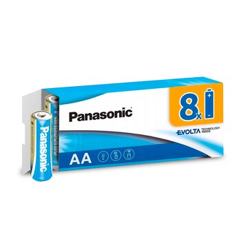 8 x Panasonic EVOLTA @TECH INSIDE@ LR6 / AA