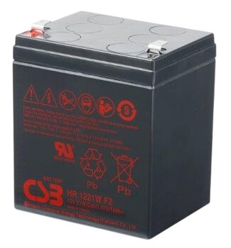 AGM CSB gel battery HR1221WF2 12V 5.1Ah T2