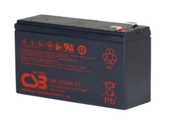 AGM CSB gel battery HR1224WF2F1 12V 6.5Ah