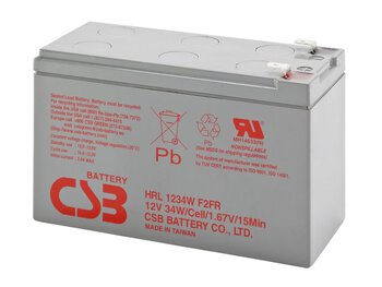 AGM CSB gel battery HRL1234WF2FR 12V 9Ah 