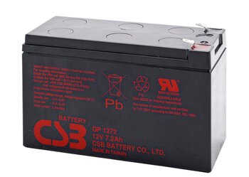 gel battery AGM CSB series GP 12V 7.2 AH T2