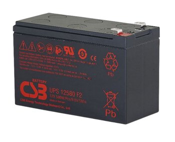 AGM CSB gel battery UPS12580F2 12V 10.5Ah