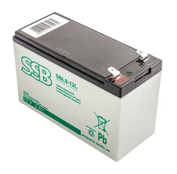 AGM gel battery SSB SBL 9-12L 12V 9Ah T2