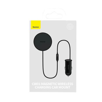 Baseus C40141000111-01 Magnetic Car Holder with MagSafe 15W + USB 25W Induction Charger for iPhone