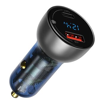 Baseus CCKX-C0A 65W Fast Car Charger with USB QC3.0 and USB-C PD 3.0 PPS