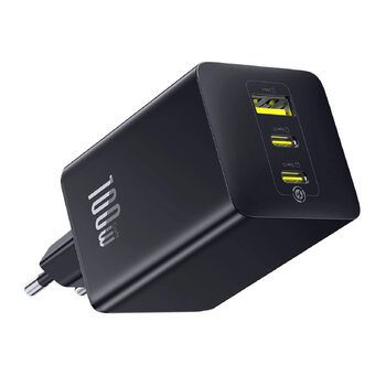 Baseus GaN EnerFill FE11 P10182102123-00 100W Fast AC Charger with 2 USB-C PD and USB Sockets
