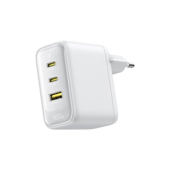 Baseus GaN EnerFill FE22 E0123801 100W fast wall charger with 2 USB-C PD ports and USB
