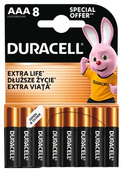 Duracell Duralock C&B LR03 AAA alkaline battery (blister) - 8 pieces Duracell Duralock C&B LR03 AAA alkaline battery (blister) - 8 pieces
