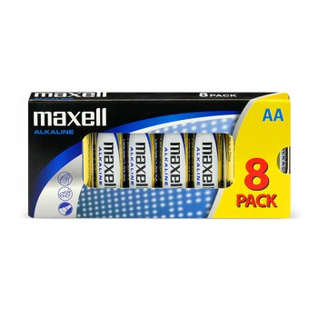 Maxell Alkaline LR6 / AA alkaline battery - 8 pieces Maxell Alkaline LR6 / AA alkaline battery - 8 pieces