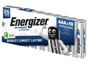 10 x Energizer L92 Ultimate Lithium R03 AAA Photo Battery