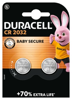 lithium battery mini Duracell CR2032 DL2032 ECR2032 2BL - 2 pieces lithium battery mini Duracell CR2032 DL2032 ECR2032 2BL - 2 pieces
