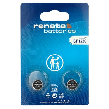 2 x Renata SC CR1220 MFR Lithium-Batterie 2 x Renata SC CR1220 MFR Lithium-Batterie