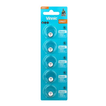 lithium battery Vinnic CR927 3V - 5 pieces