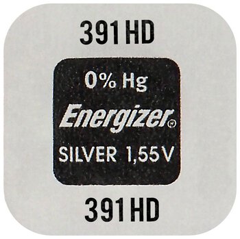 silver battery mini Energizer 391 / SR1120W / SR55